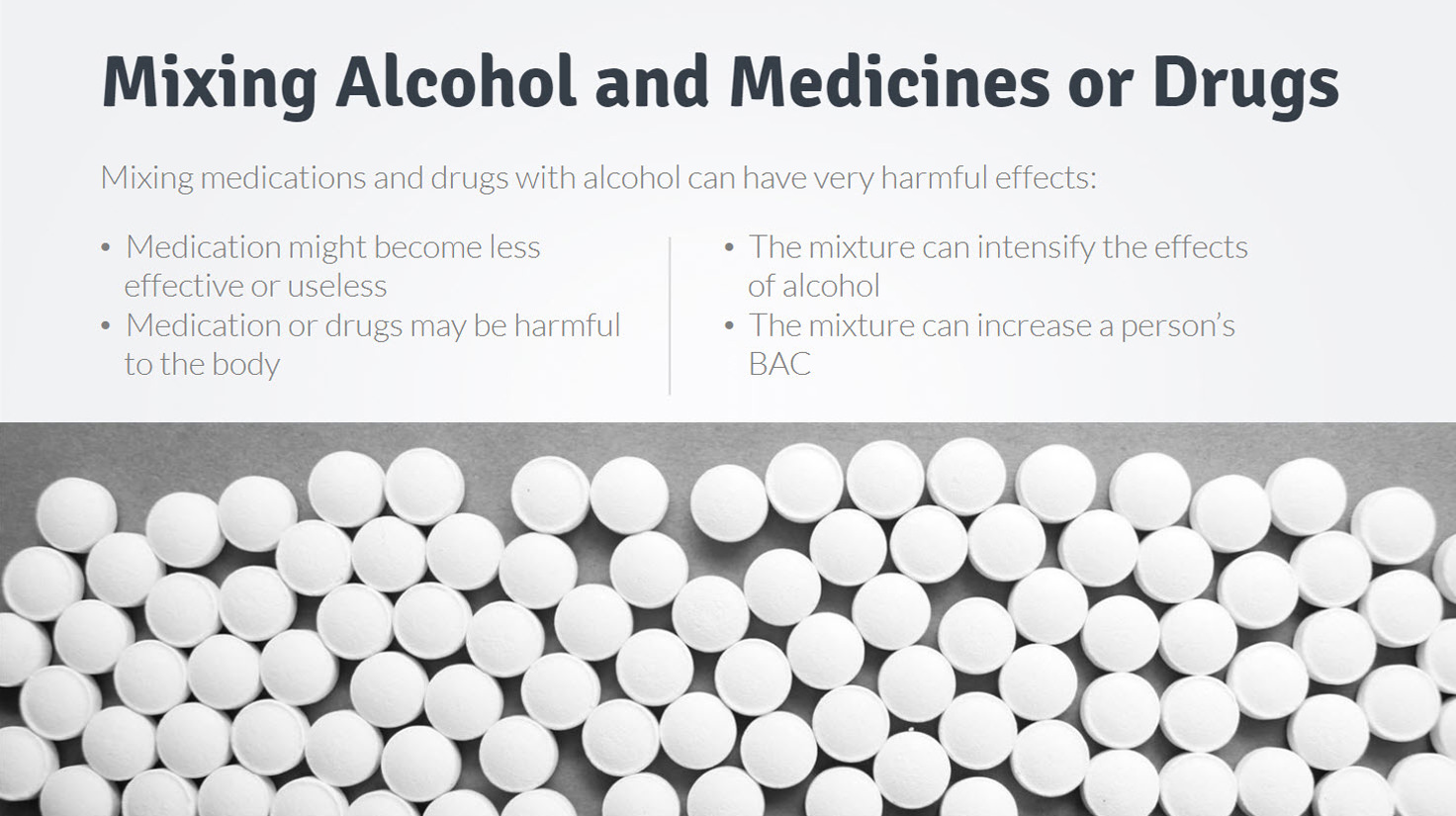 Mixing Alcohol and Medicines